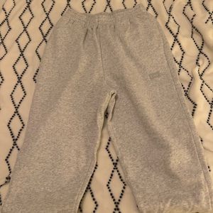 grey PINK comfy sweatpants